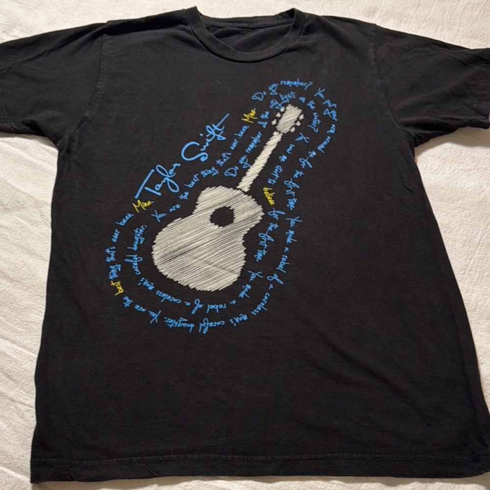 Rare Vintage Taylor Swift Mine Lyrics T-shirt